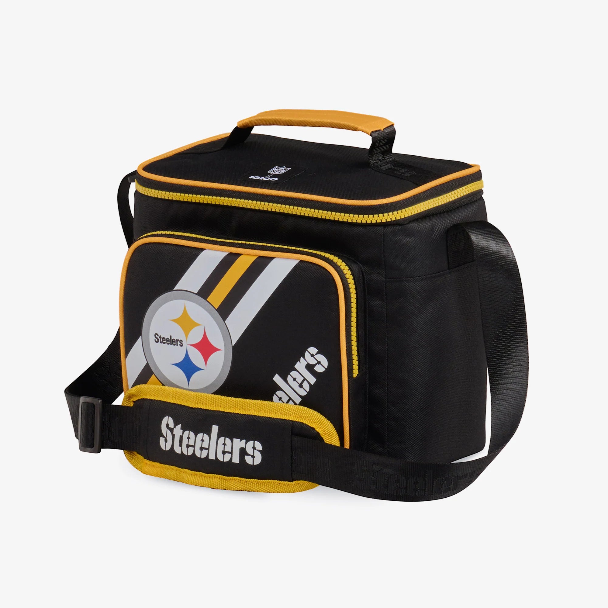 Igloo Coolers Pittsburgh Steelers Square Lunch Cooler Bag - Image 2