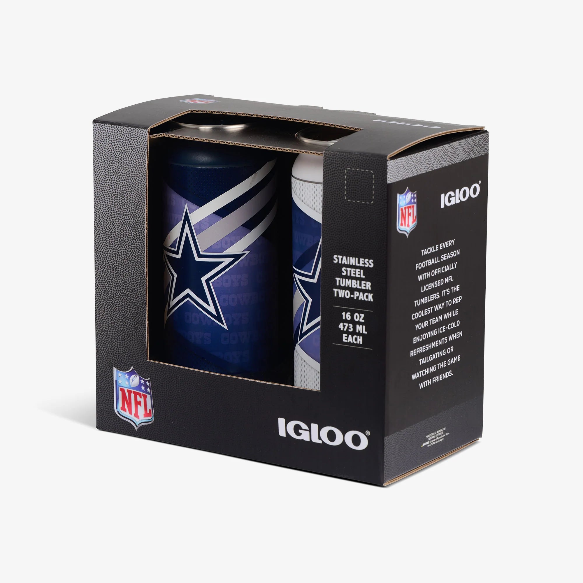 Igloo Coolers Dallas Cowboys Home & Away 16 Oz Can 2-Pack - Image 5