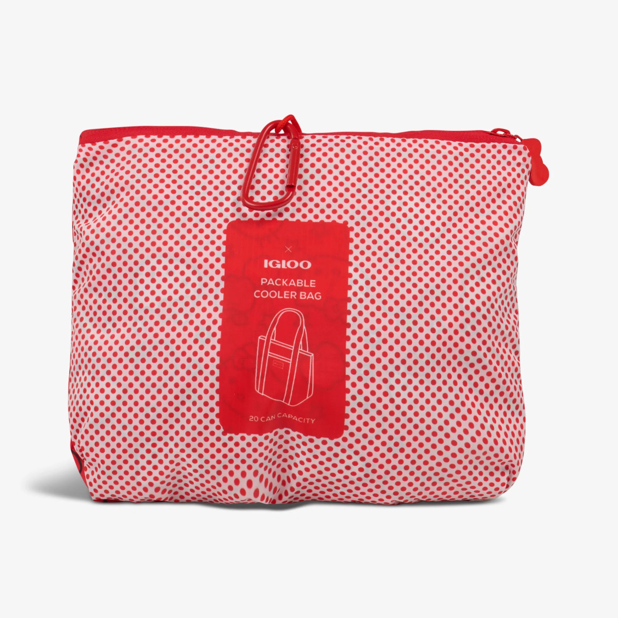 Igloo Coolers Hello Kitty Red Apples Packable Puffer 20-Can Cooler Bag - Image 3