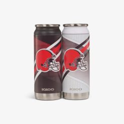 Igloo Coolers Cleveland Browns Home & Away 16 Oz Can 2-Pack