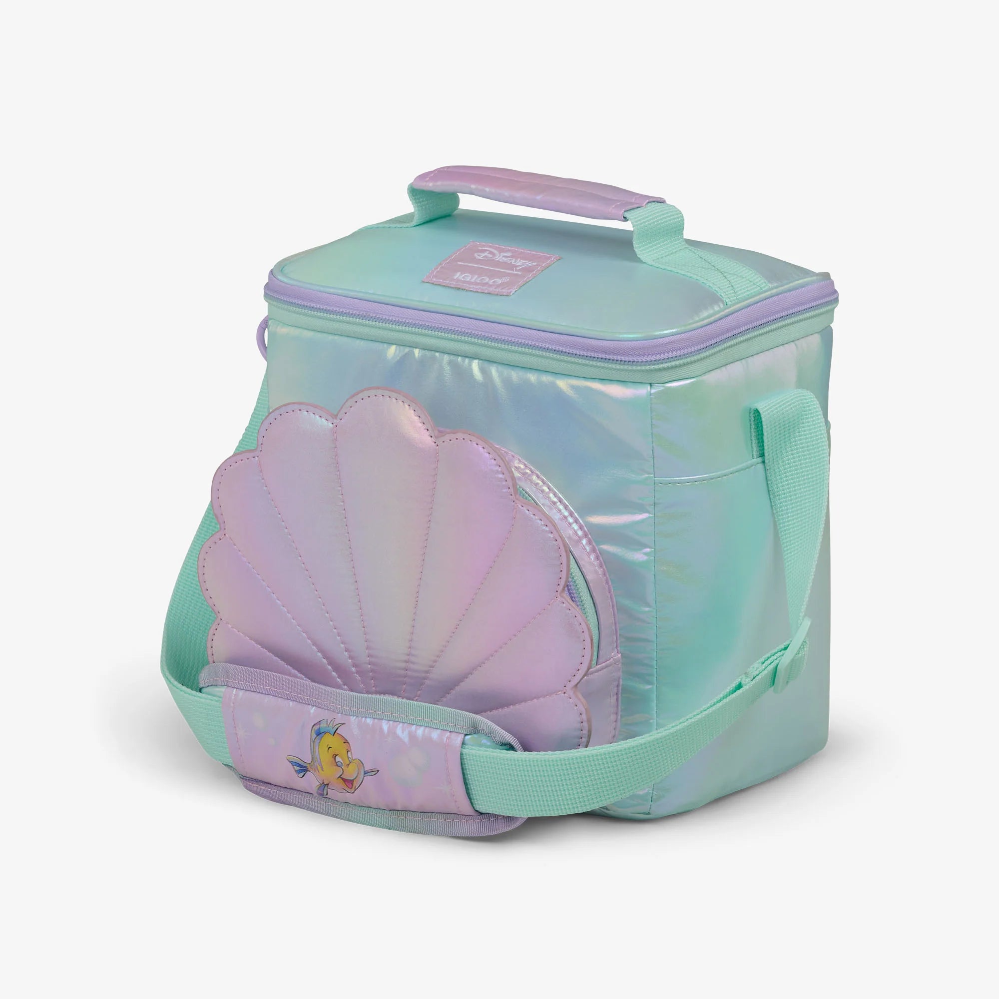 Igloo Coolers Disney The Little Mermaid Seashell Square Lunch Cooler Bag - Image 2