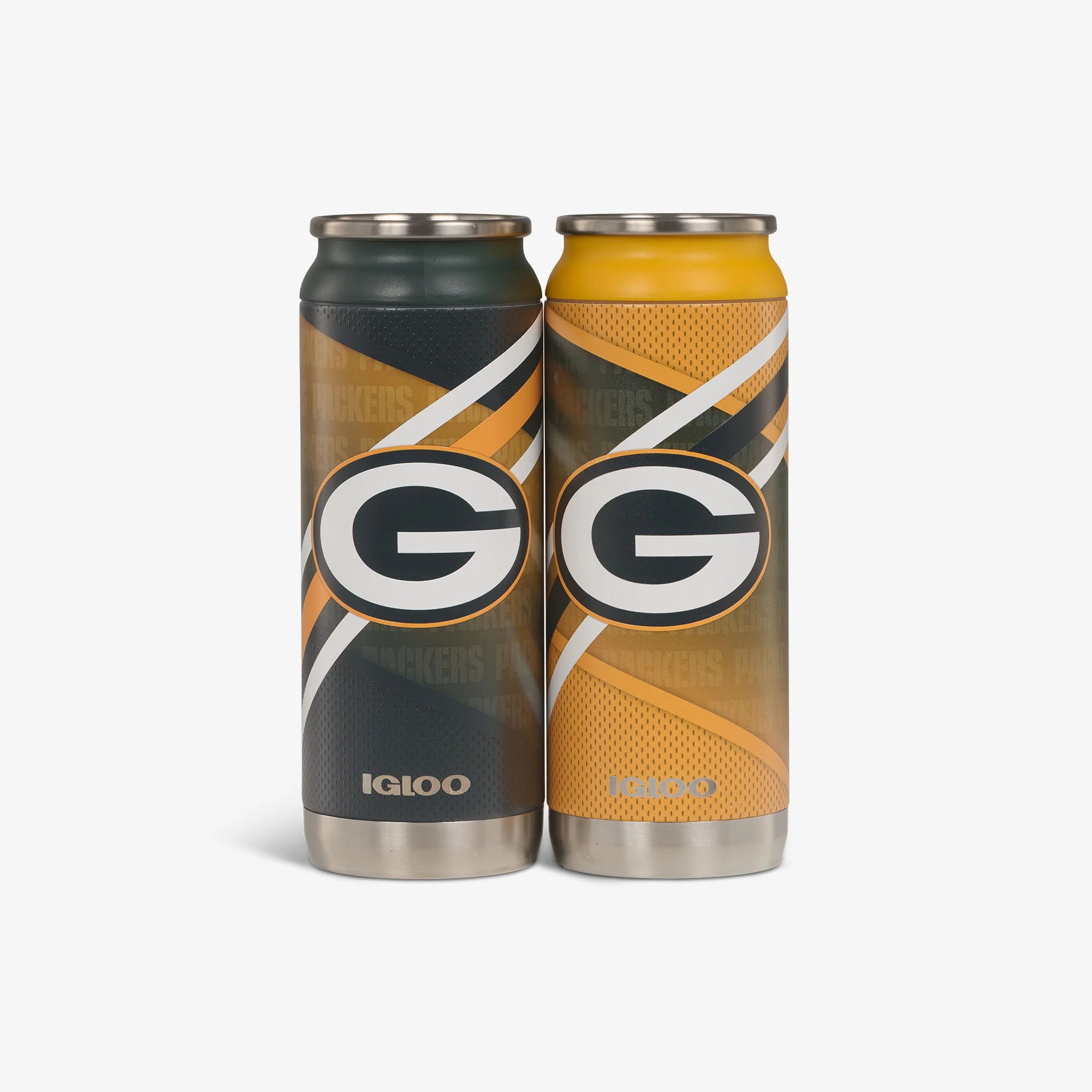 Igloo Coolers Green Bay Packers Home & Away 16 Oz Can 2-Pack