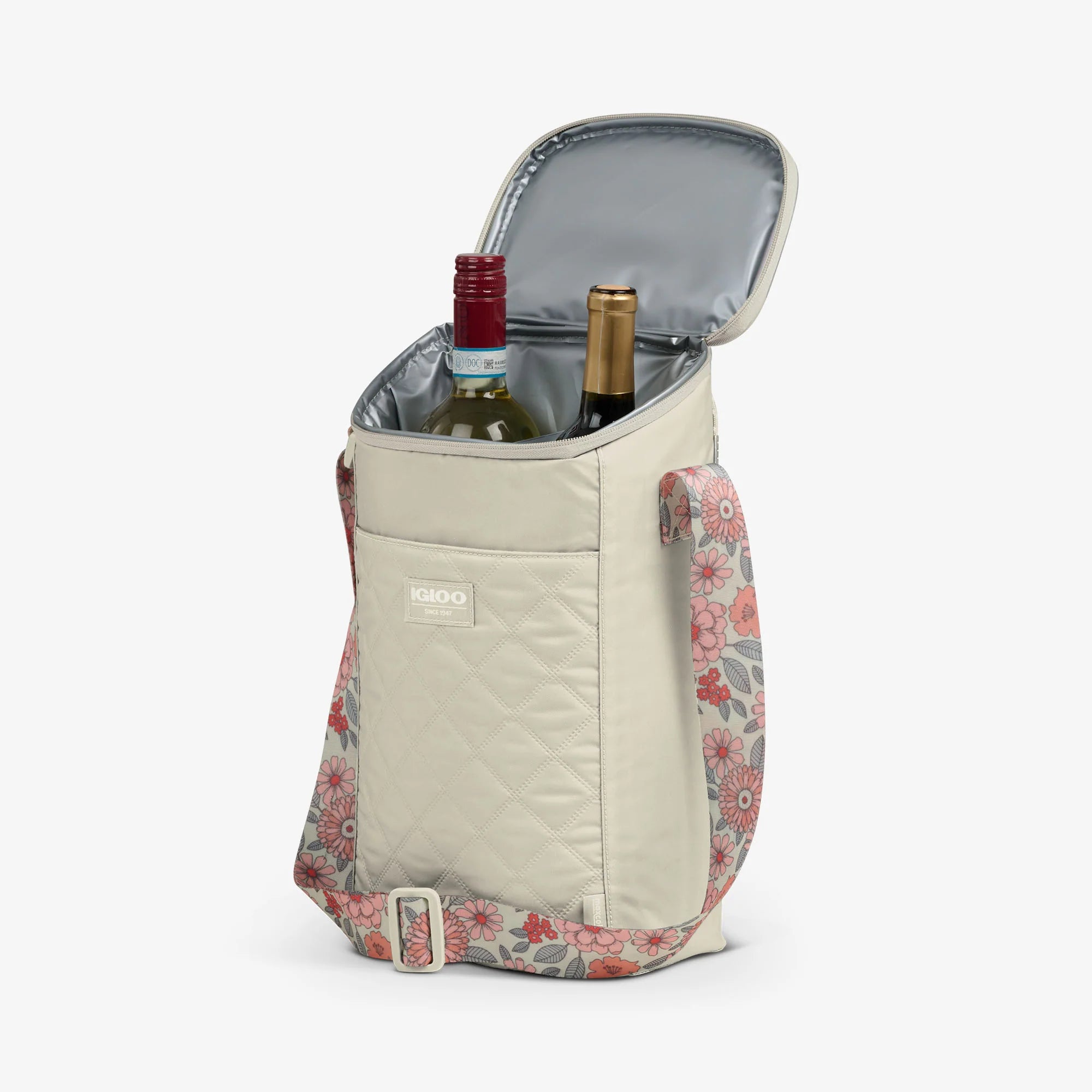 Igloo Coolers Floral MaxCold DUO Vertical CrossbodyCooler Bag - Image 8