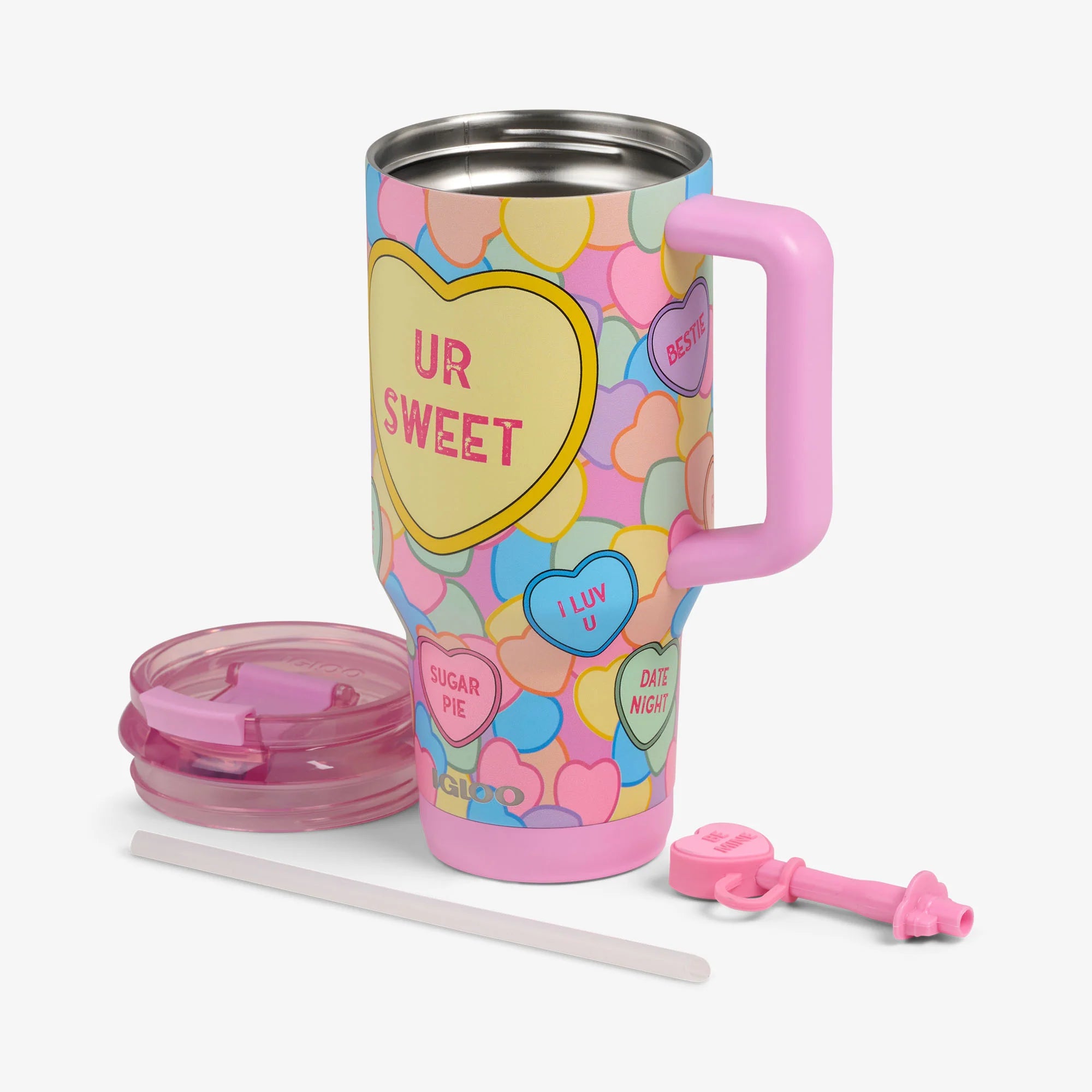 Igloo Coolers Sweethearts Candies 32 Oz Travel Mug - Image 3