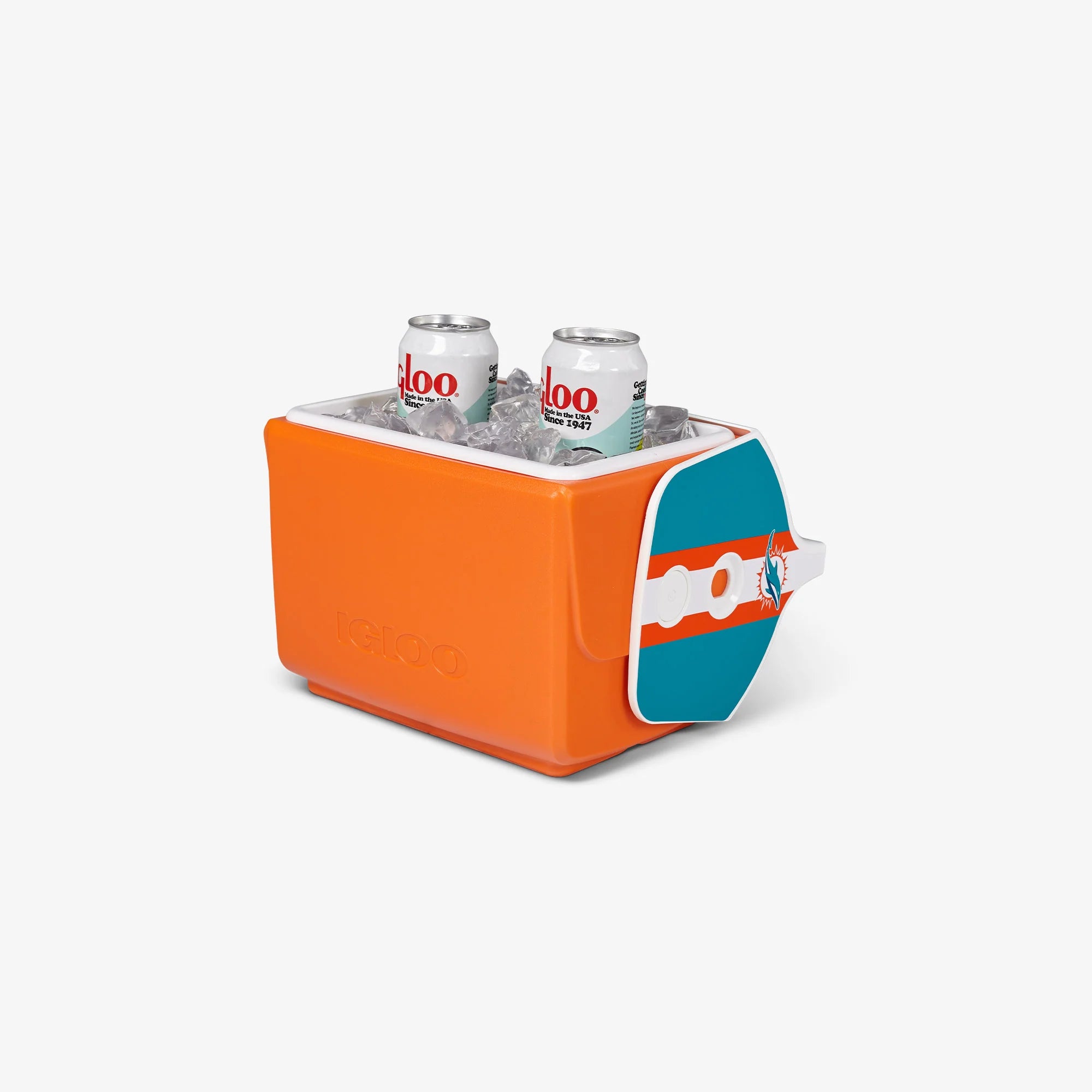 Igloo Coolers Miami Dolphins Little Playmate 7 Qt Cooler - Image 3