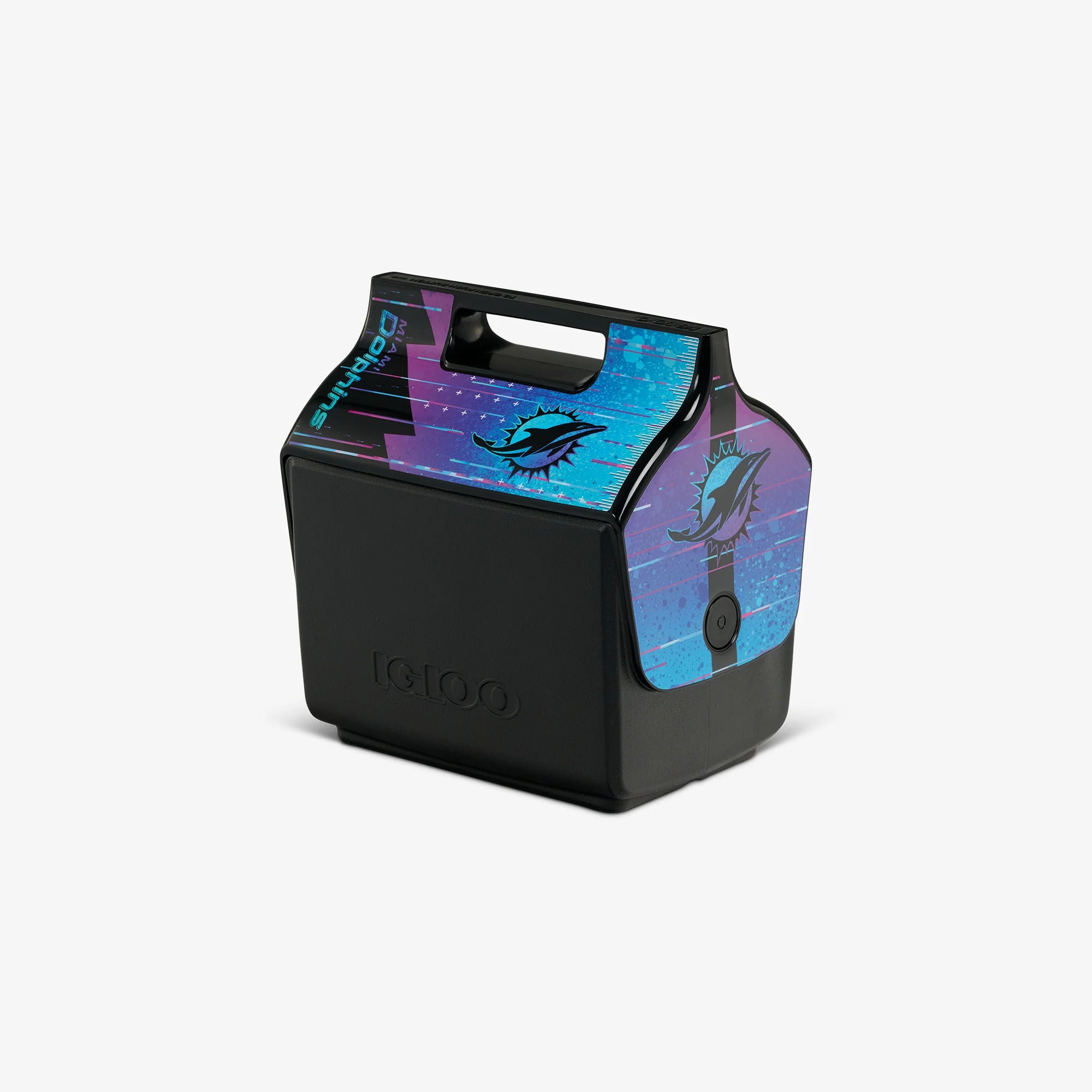 Igloo Coolers NFL Neon Miami Dolphins Little Playmate 7 Qt Cooler - Image 2