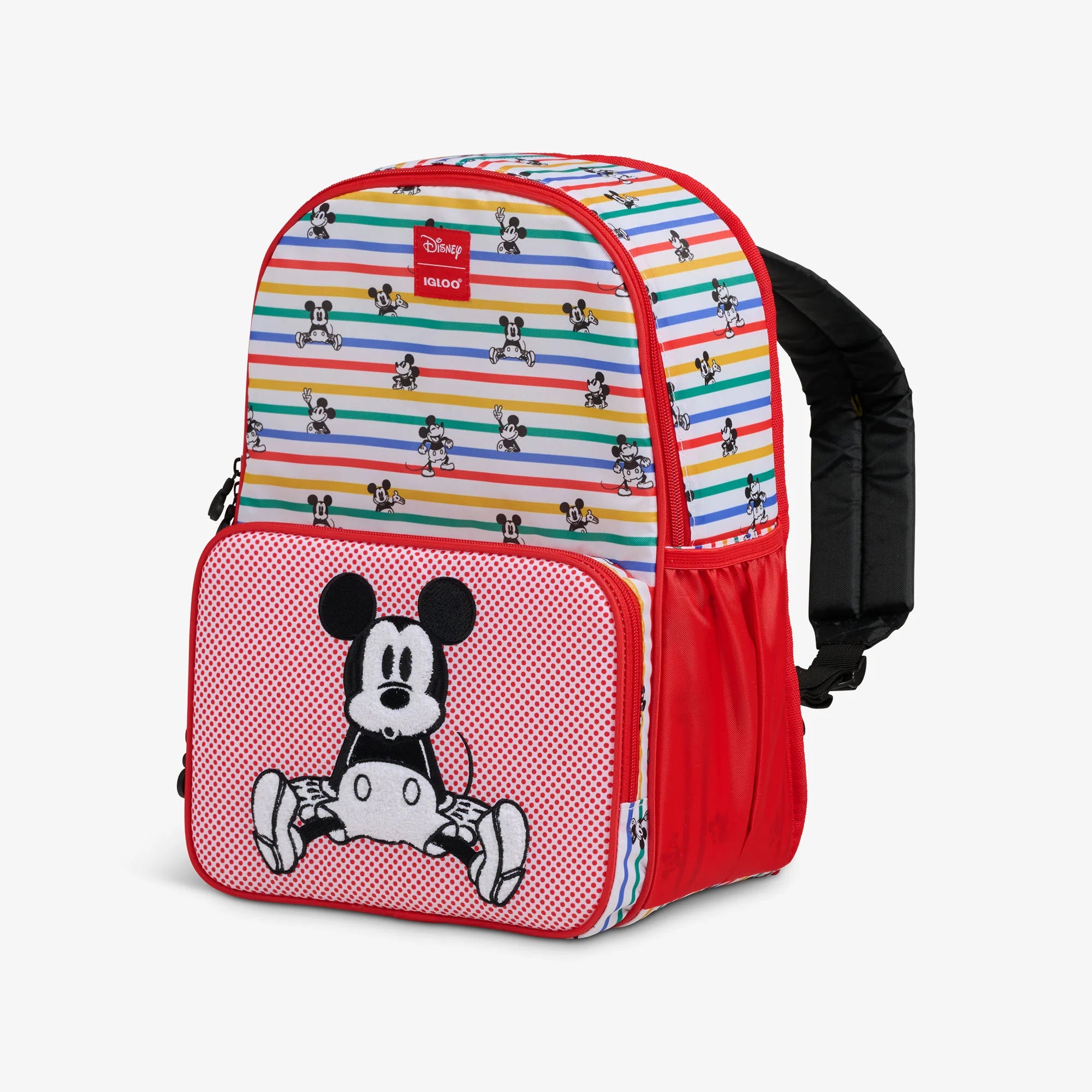 Igloo Coolers Disney Mickey Mouse Stripe 24-Can Backpack - Image 2