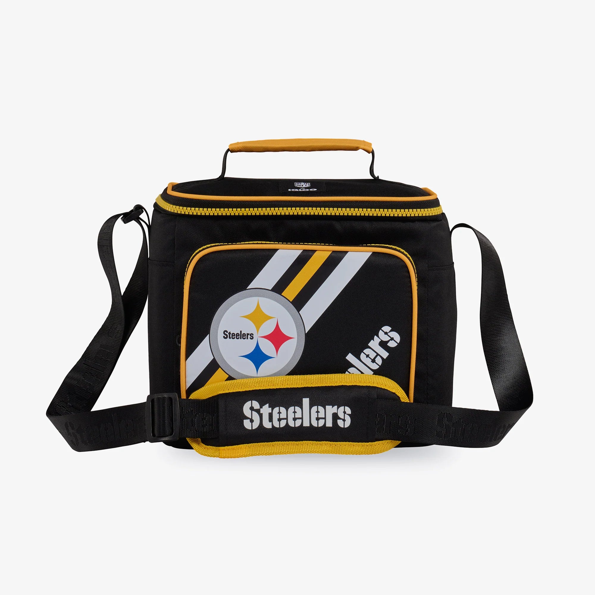 Igloo Coolers Pittsburgh Steelers Square Lunch Cooler Bag