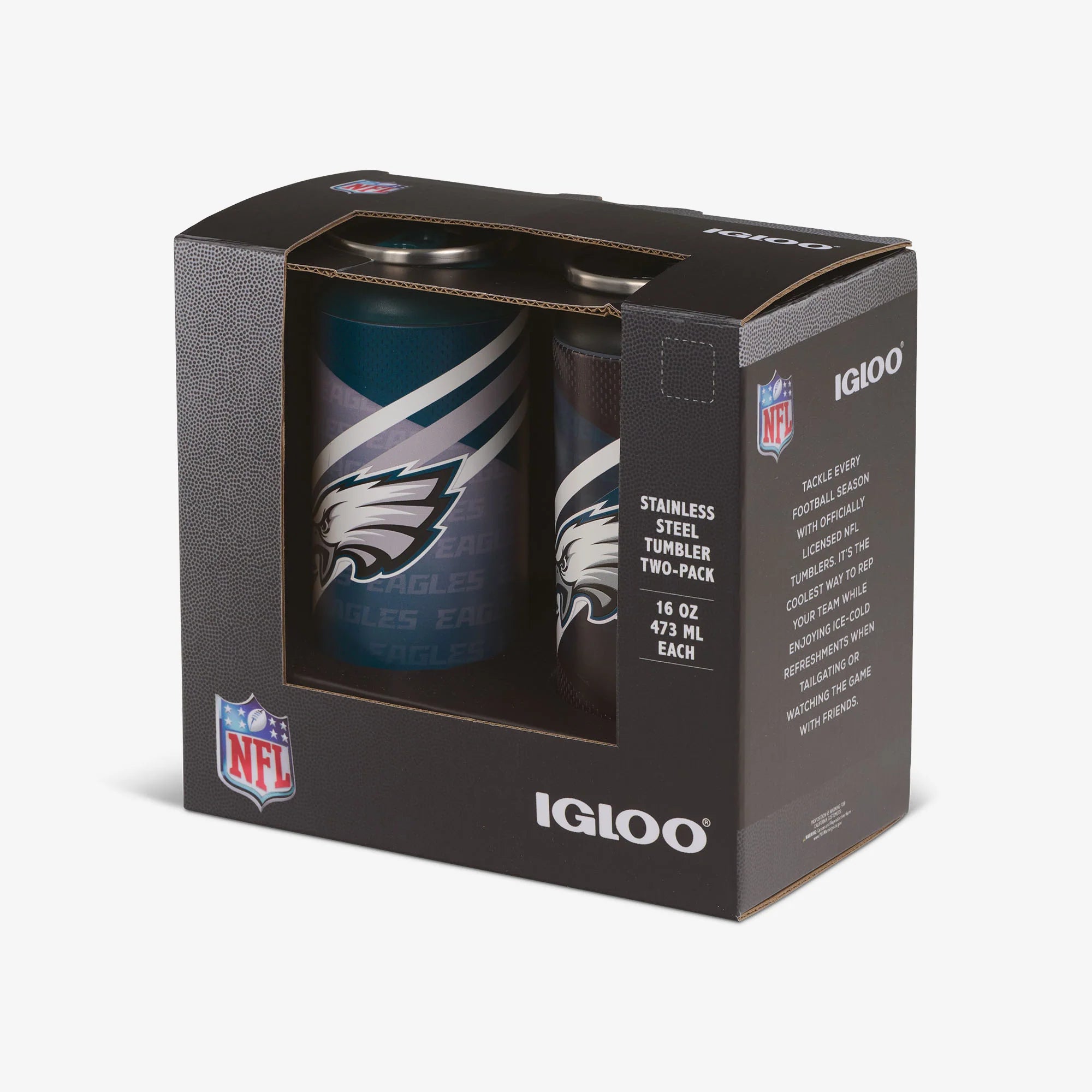 Igloo Coolers Philadelphia Eagles Home & Away 16 Oz Can 2-Pack - Image 5