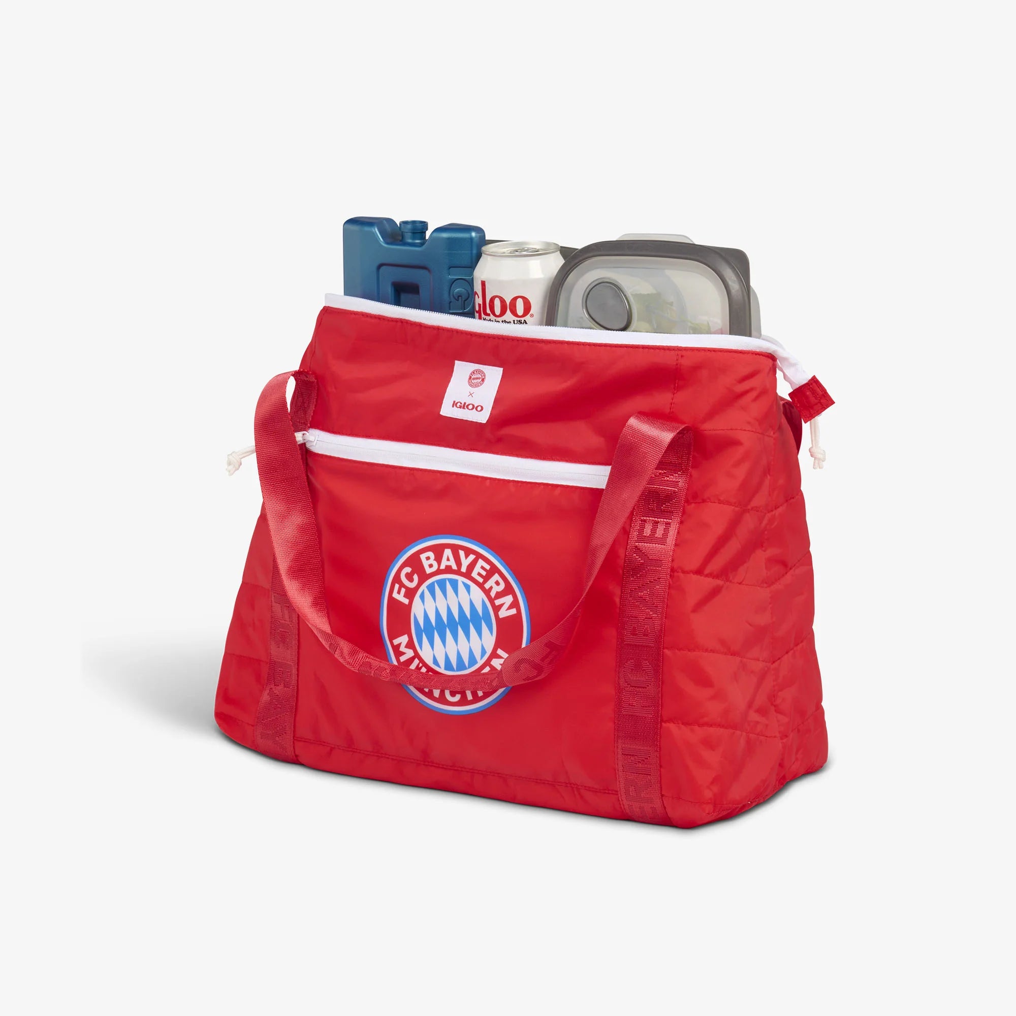 Igloo Coolers FC Bayern Mnchen Packable Puffer 20-Can Cooler Bag - Image 5