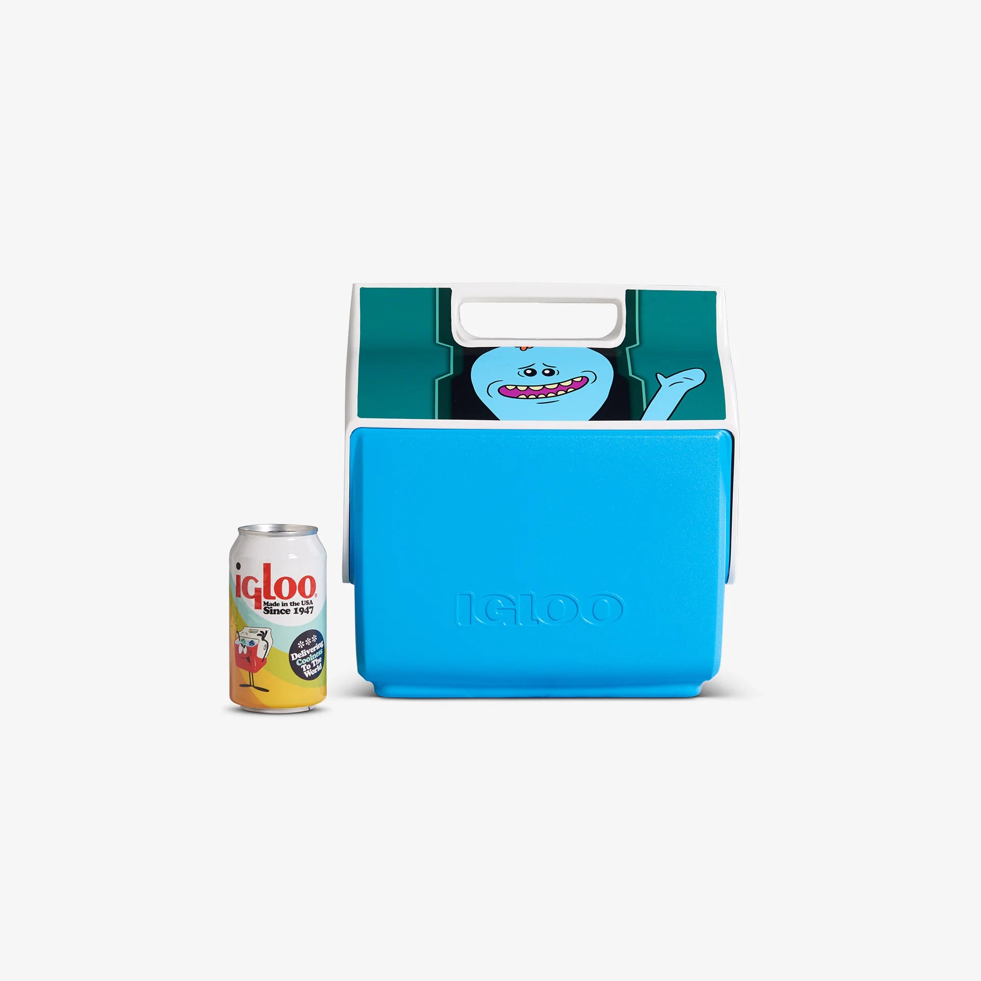Igloo Coolers Rick and Morty Mr. Meeseeks Box Little Playmate 7 Qt Cooler - Image 5