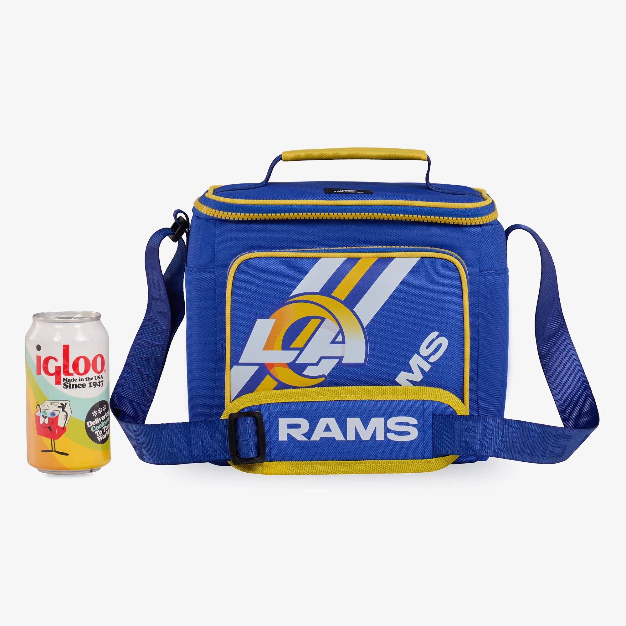 Igloo Coolers Los Angeles Rams Square Lunch Cooler Bag - Image 5