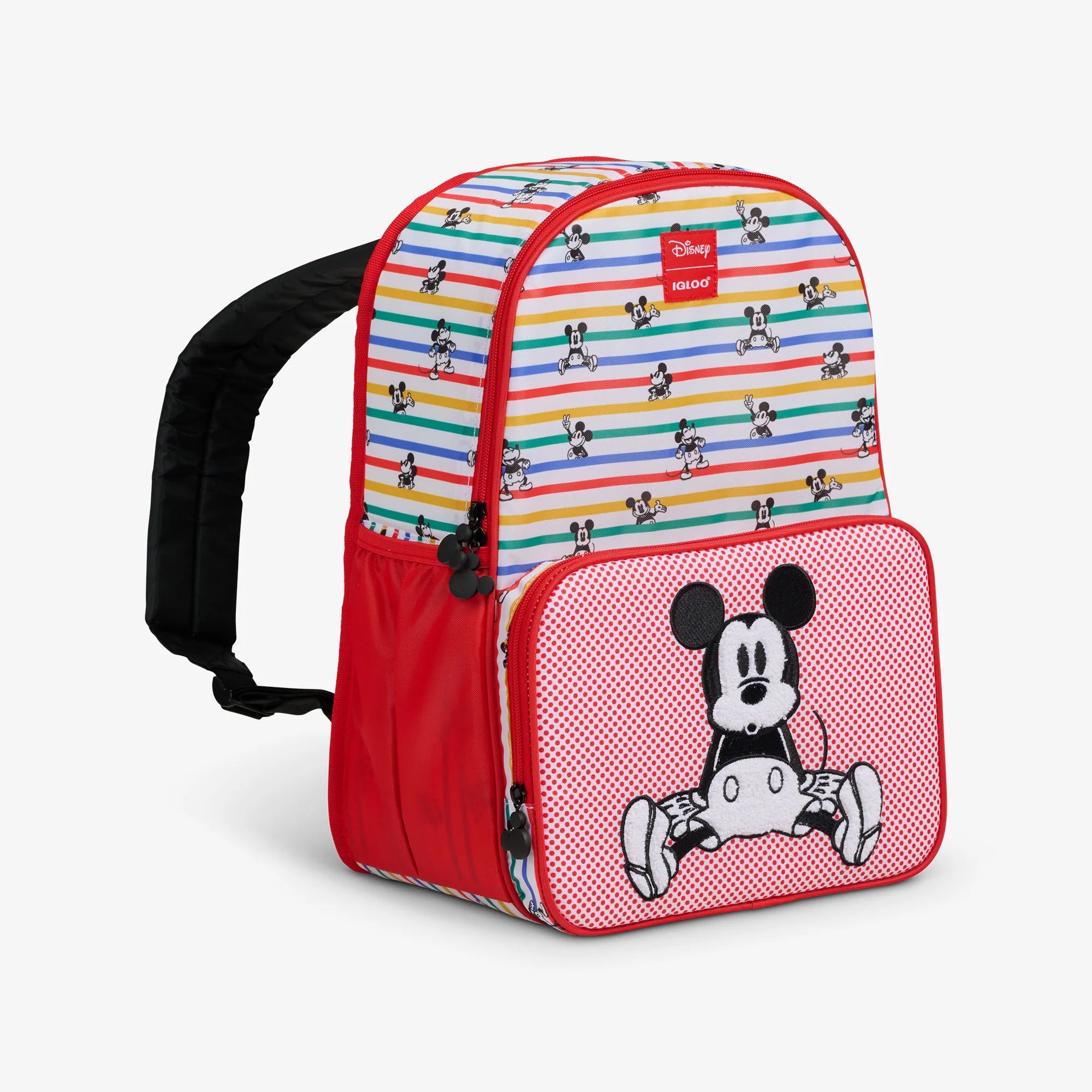 Igloo Coolers Disney Mickey Mouse Stripe 24-Can Backpack - Image 4