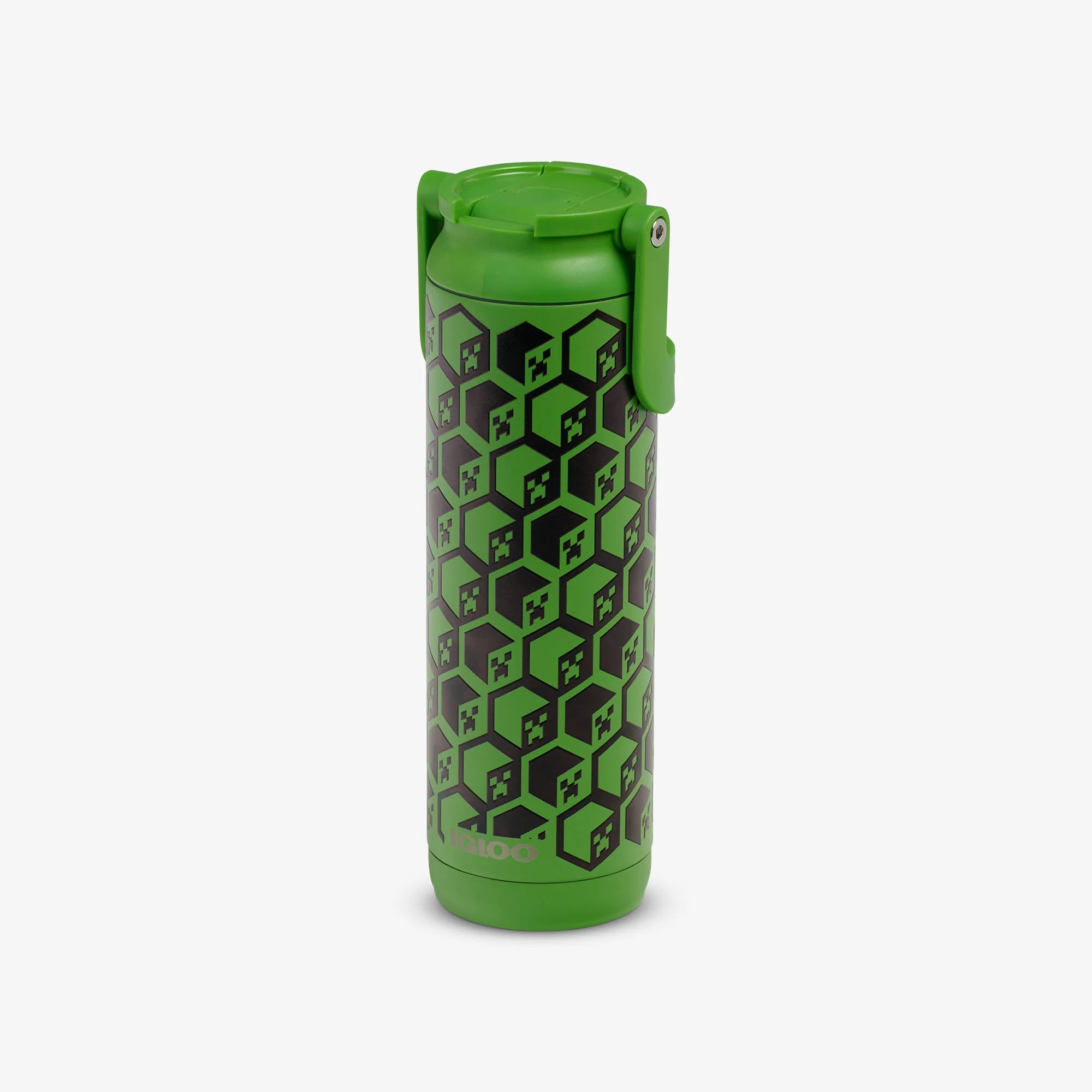 Igloo Coolers Minecraft Creeper Glow in the Dark 20 Oz Bottle - Image 2