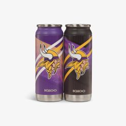 Igloo Coolers Minnesota Vikings Home & Away 16 Oz Can 2-Pack
