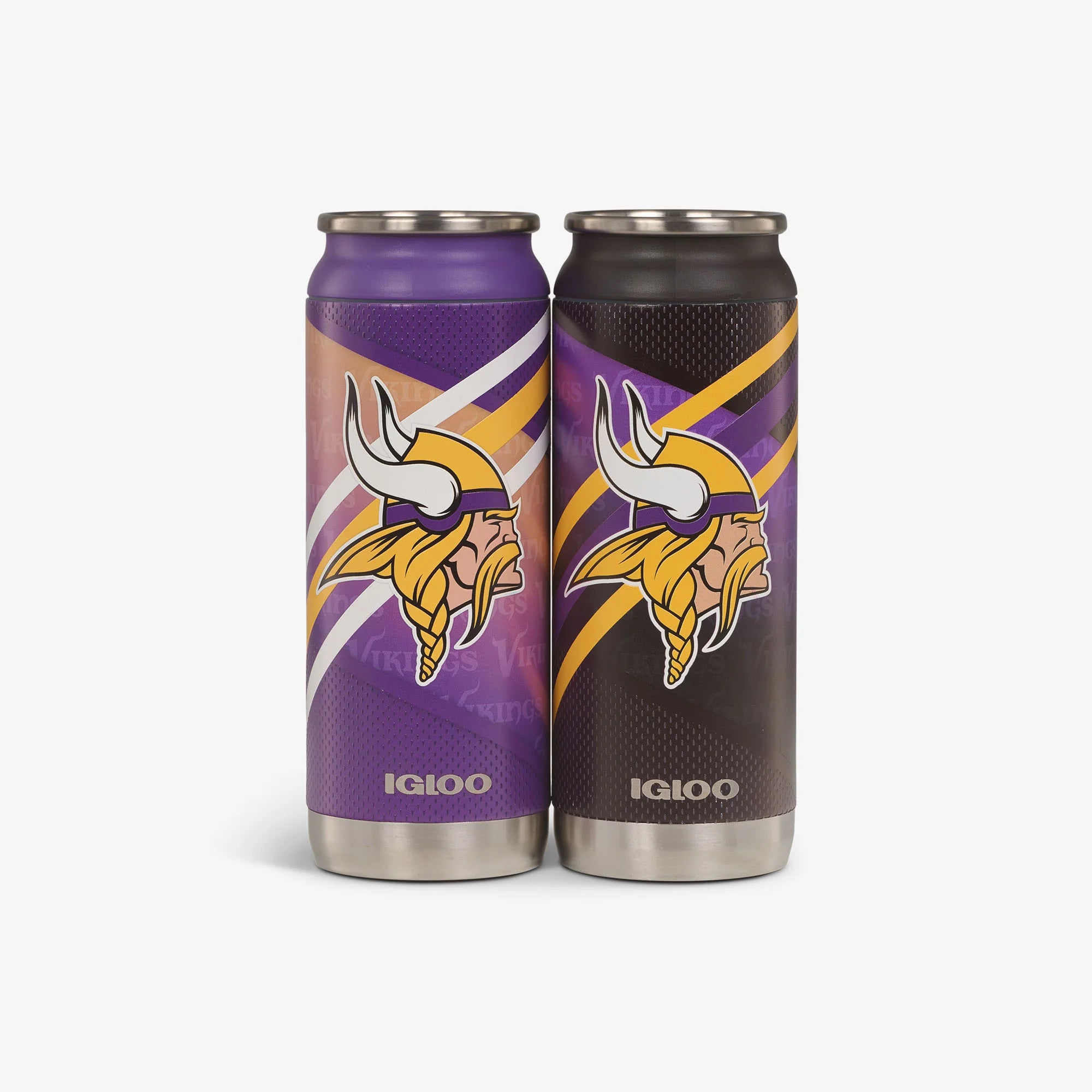 Igloo Coolers Minnesota Vikings Home & Away 16 Oz Can 2-Pack