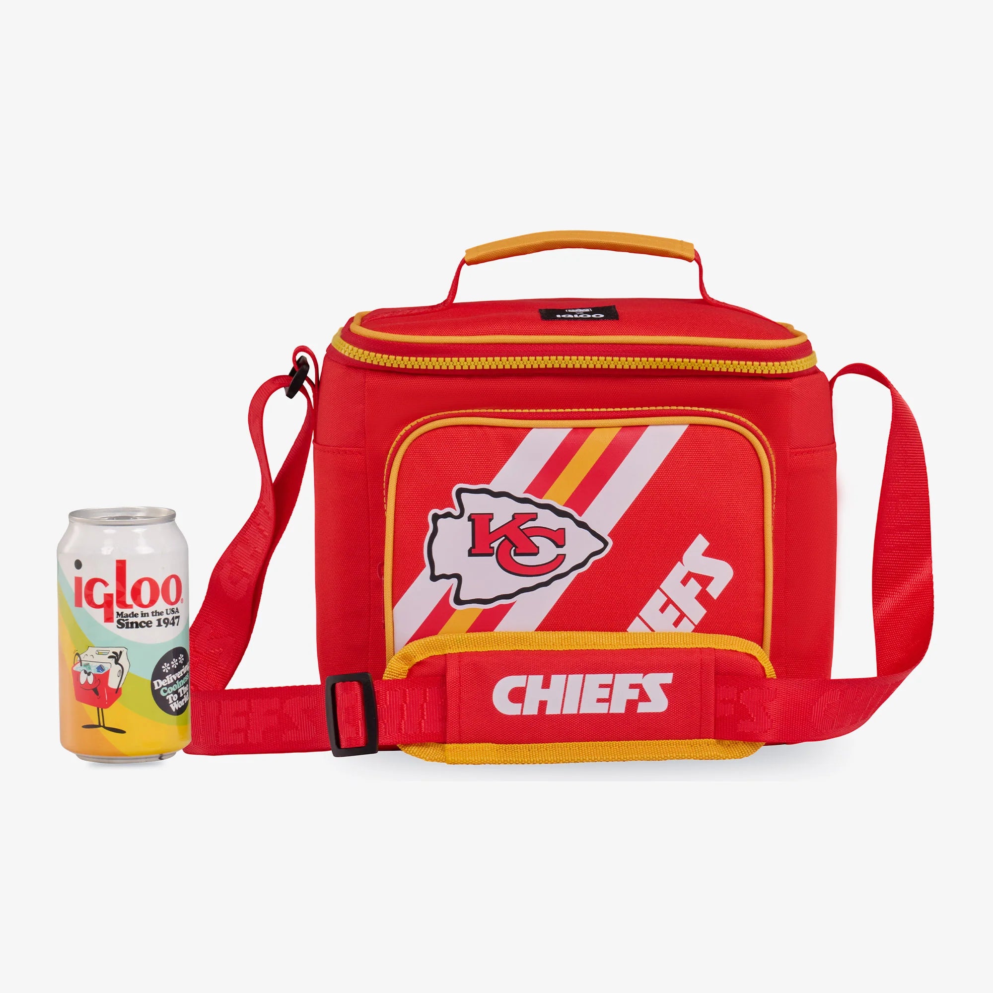 Igloo Coolers Kansas City Chiefs Square Lunch Cooler Bag - Image 5
