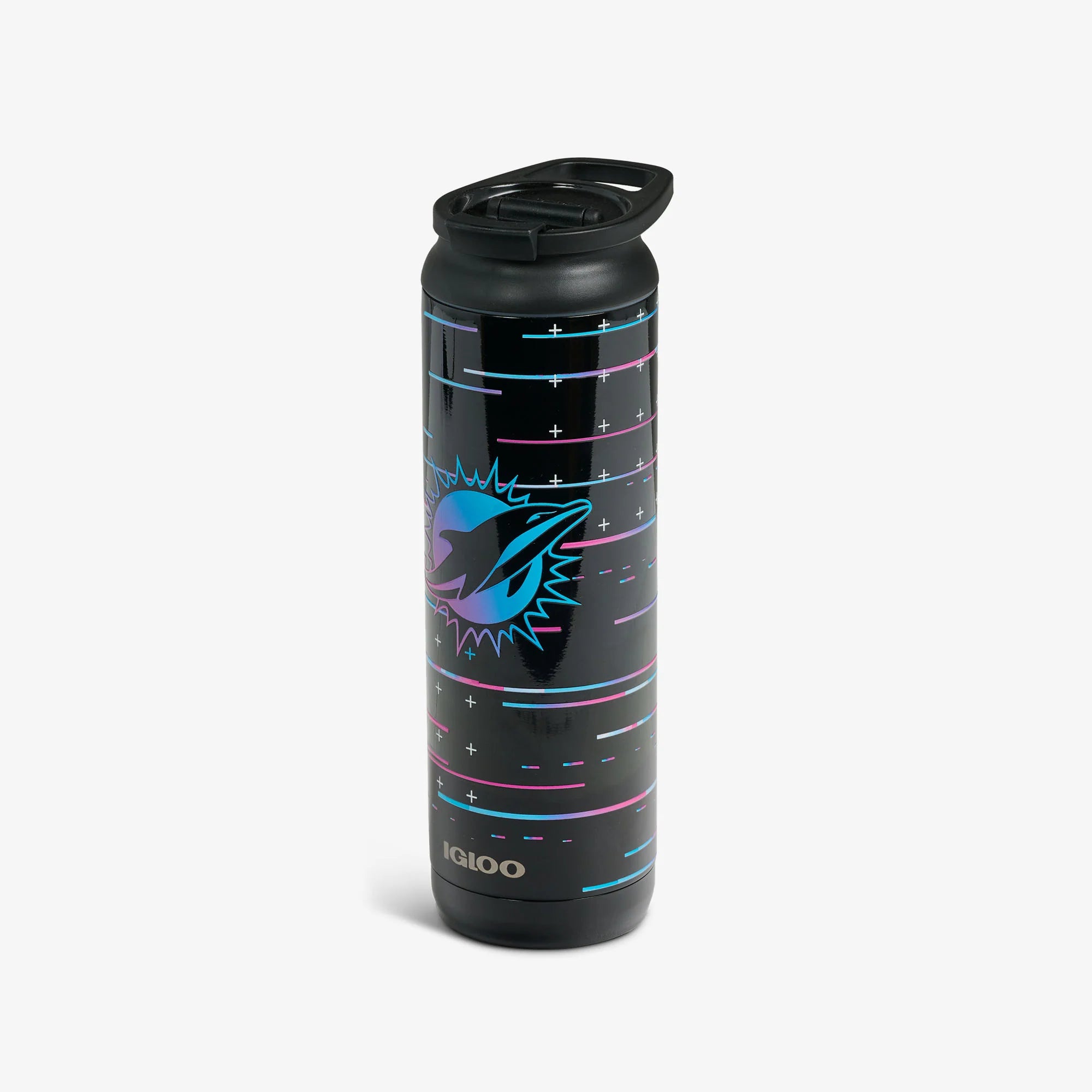 Igloo Coolers NFL Neon Miami Dolphins 20 Oz Flip n Sip Tumbler - Image 6