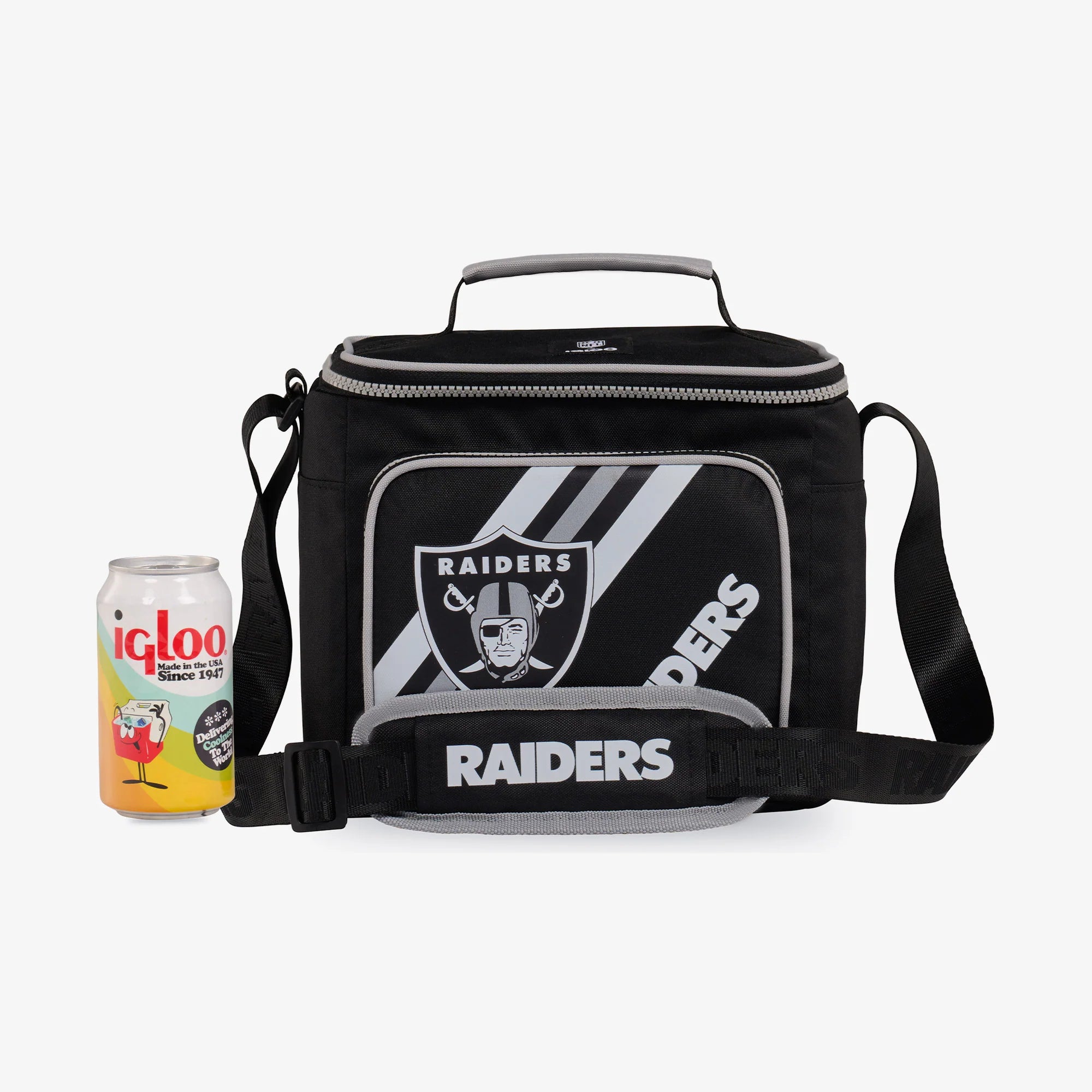 Igloo Coolers Las Vegas Raiders Square Lunch Cooler Bag - Image 5