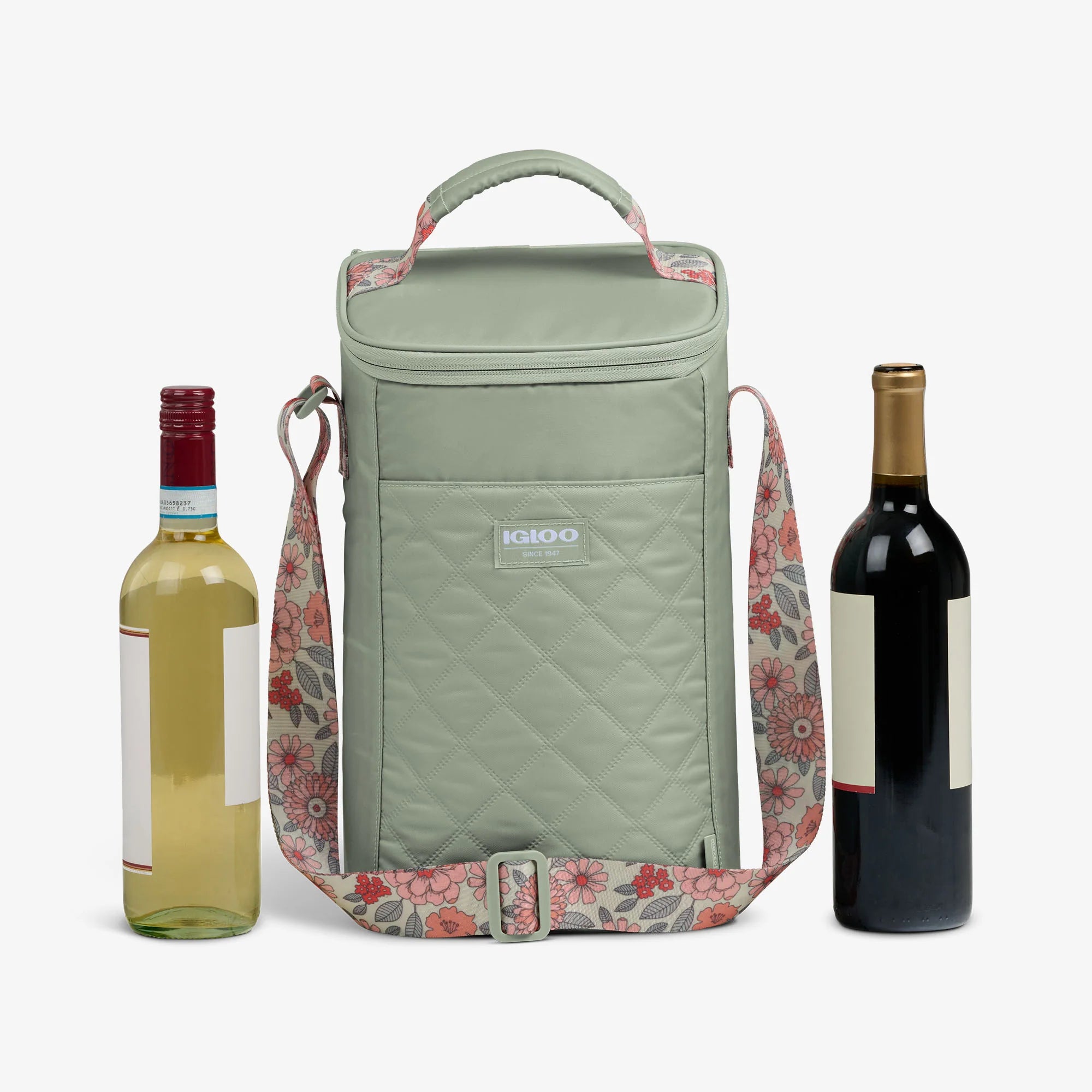 Igloo Coolers Floral MaxCold DUO Vertical CrossbodyCooler Bag - Image 6