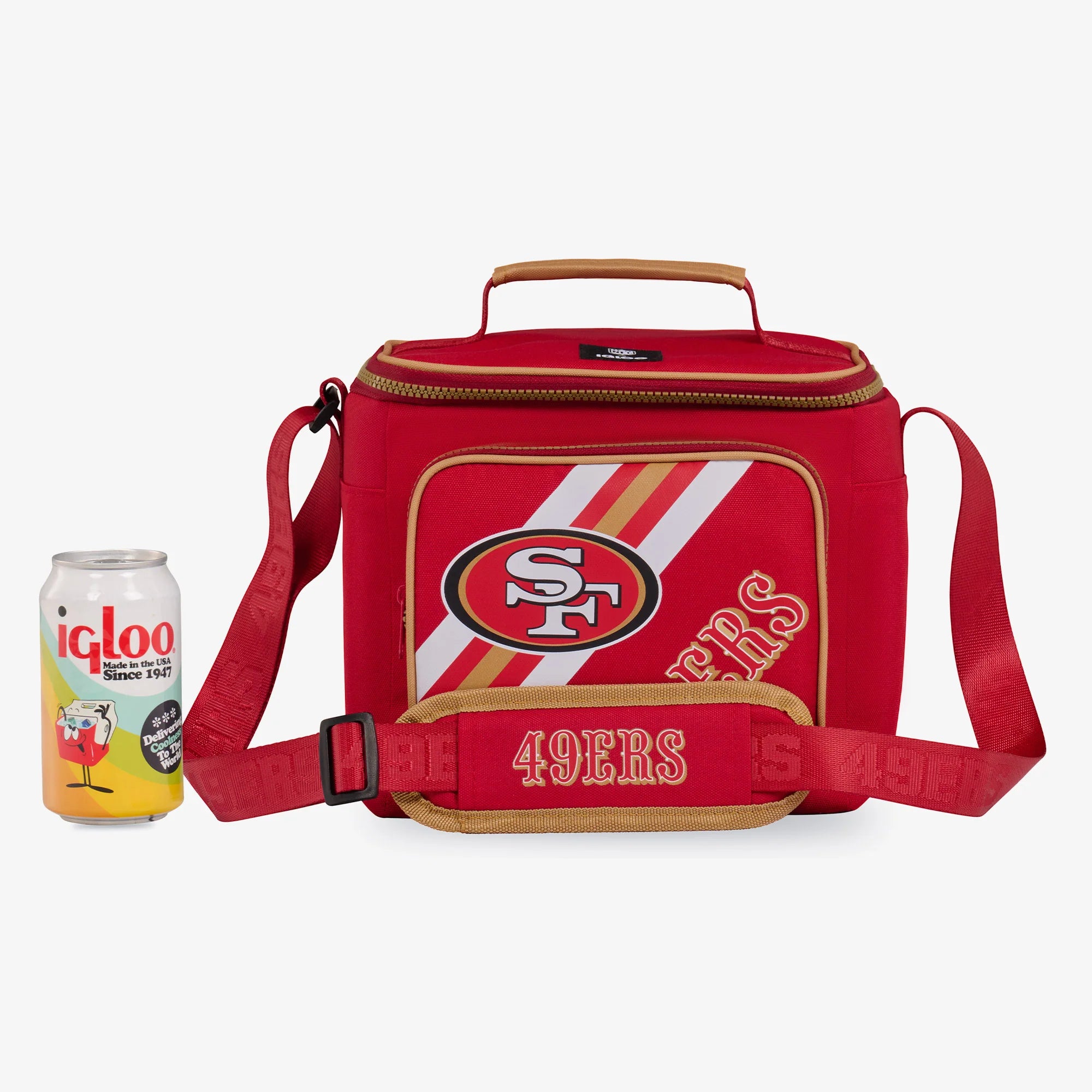 Igloo Coolers San Francisco 49ers Square Lunch Cooler Bag - Image 5