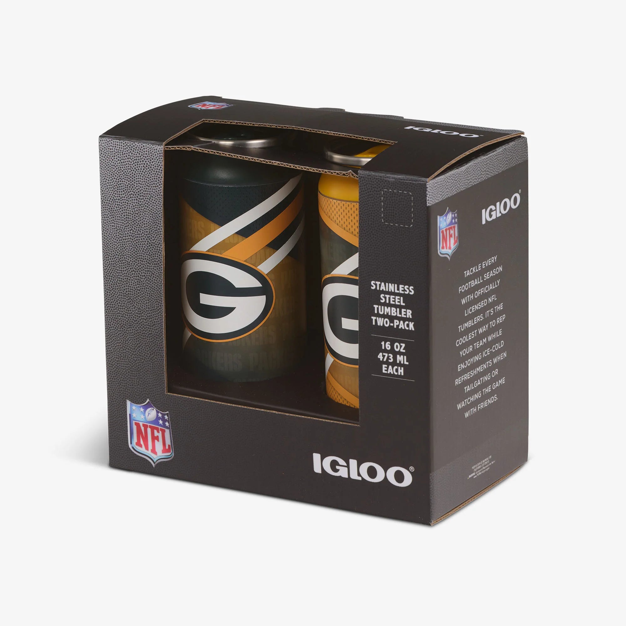 Igloo Coolers Green Bay Packers Home & Away 16 Oz Can 2-Pack - Image 5