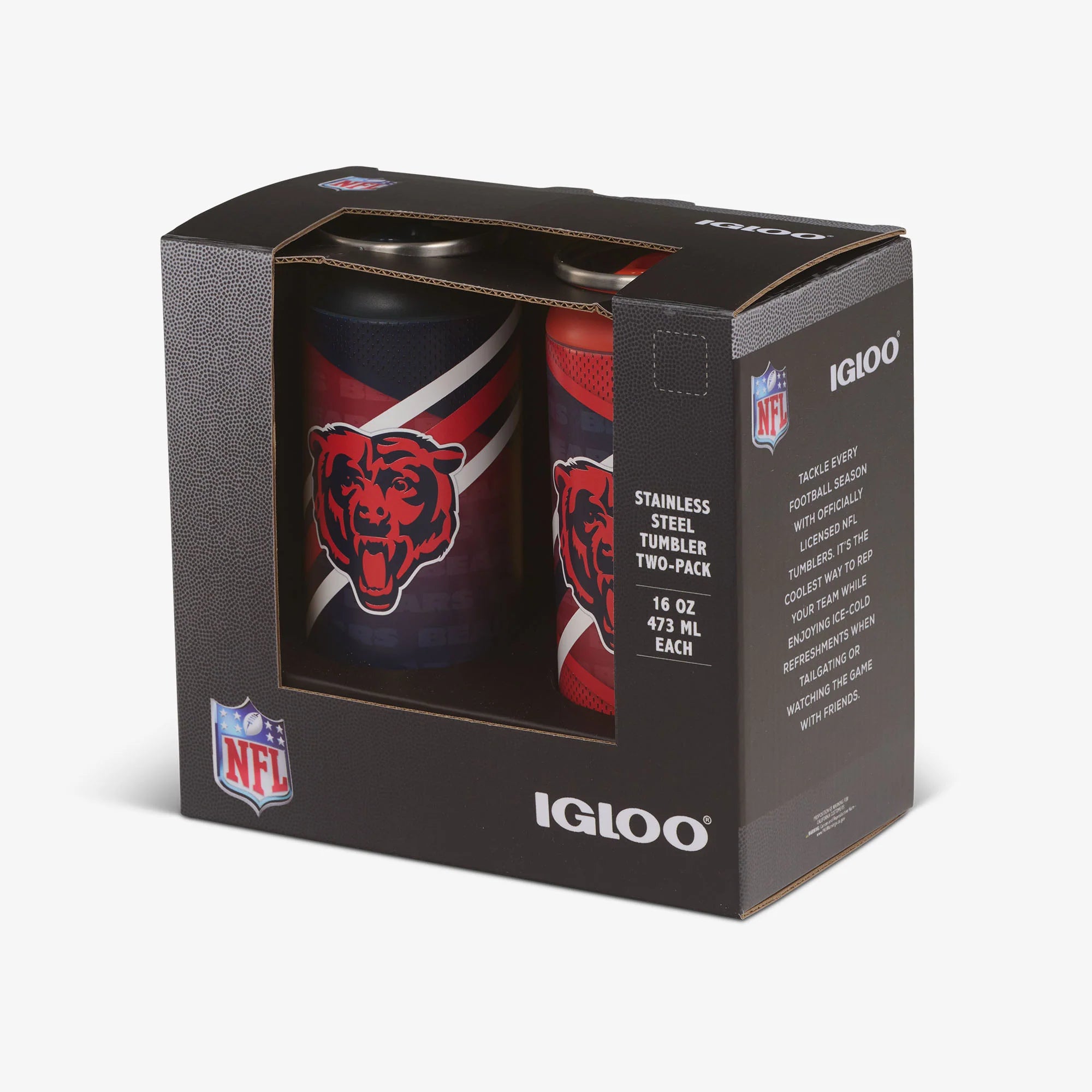 Igloo Coolers Chicago Bears Home & Away 16 Oz Can 2-Pack - Image 5